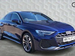 Blue Used 2024 Audi A3 S-Line Sedan | £25,350 (Fair price)