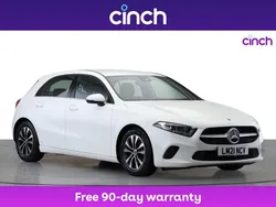 White Used 2021 Mercedes A180 SE Hatchback | £17,049 (Good price)