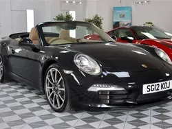 Black Used 2012 Porsche 911 Carrera Cabriolet Cabriolet | £52,991