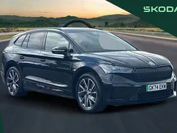 Black Used 2024 Skoda Enyaq iV SportlinePlus SUV | £32,995 (Fair price)