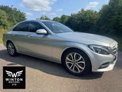 Silver Used 2014 Mercedes C220 Sedan | £8,195 (Fair price)