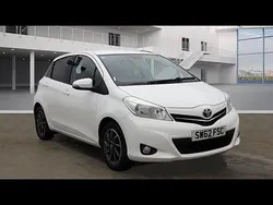 White Used 2013 Toyota Yaris Edition Hatchback | £4,295 (Good price)