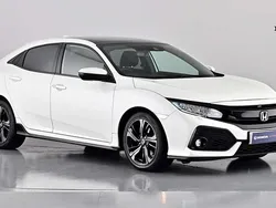 White Used 2019 Honda Civic Sport Plus Hatchback | £13,250 (Fair price)