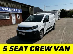 White Used 2021 Peugeot Partner MPV | £8,000 (Fair price)