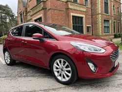 Red Used 2017 Ford Fiesta Titanium Hatchback | £7,281 (Fair price)