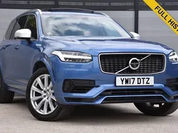 Blue Used 2017 Volvo XC90 R-Design Pro SUV | £22,495 (Good price)