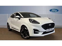 White Used 2024 Ford Puma ST-Line X SUV | £20,516 (A bit pricey)