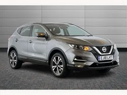 Gun grey Used 2018 Nissan Qashqai N-Connecta SUV | £11,999 (Fair price)