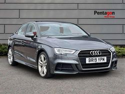 Grey Used 2019 Audi A3 S-Line Sedan | £15,290 (Fair price)