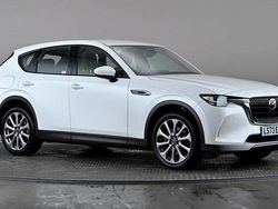 White Used 2023 Mazda CX-60 Exclusive-Line SUV | £25,998