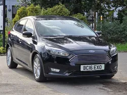 Black Used 2016 Ford Focus Zetec Hatchback | £5,890 (Fair price)