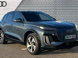 Blue Used 2024 Audi Q6 e-tron S-Line SUV | £60,537 (Fair price)