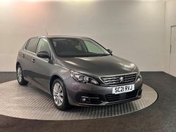 Grey Used 2021 Peugeot 308 Allure Premium Hatchback | £11,690 (Fair price)