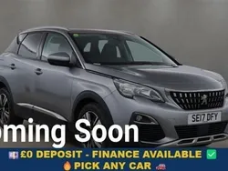 Grey Used 2017 Peugeot 3008 Allure SUV | £11,749 (Fair price)