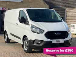White Used 2022 Ford Transit Custom Van | £14,994 (Super price)