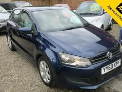 Blue Used 2010 VW Polo SE Hatchback | £4,995 (Fair price)