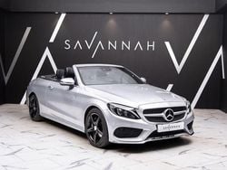 Silver Used 2016 Mercedes C220 AMG line Cabriolet | £14,990 (Fair price)