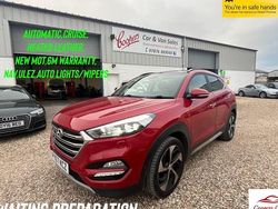 Red Used 2017 Hyundai Tucson Premium SE SUV | £14,495 (Fair price)