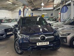 Blue Used 2020 Mercedes GLE300 AMG Line Premium SUV | £35,995 (Fair price)
