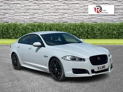 White Used 2015 Jaguar XF R-Sport Sedan | £9,195 (Fair price)