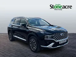 Black Used 2023 Hyundai Santa Fe Premium SUV | £35,999 (Fair price)