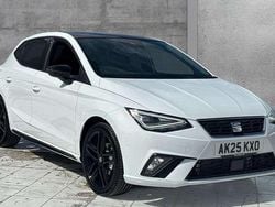 Metallic nevada white Used 2025 Seat Ibiza Black Edition Hatchback | £19,790 (Fair price)