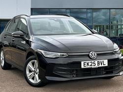 Grenadilla black metallic Used 2025 VW Golf VIII Life Estate | £23,798 (Expensive)