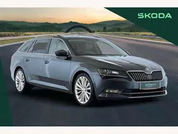 Grey Used 2017 Skoda Superb SE L Executive Estate | £12,890 (Fair price)