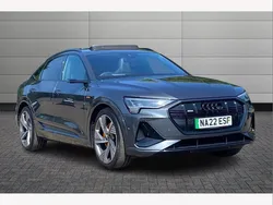 Grey Used 2022 Audi e-tron Sportback Advanced SUV | £36,995
