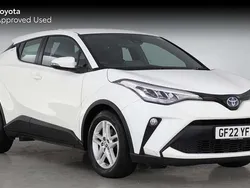White Used 2022 Toyota C-HR SUV | £18,950 (Fair price)