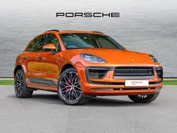Orange Used 2022 Porsche Macan S SUV | £57,490 (Fair price)
