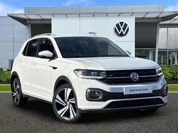 White Used 2019 VW T-Cross R-line SUV | £18,991 (Fair price)
