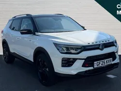 White New 2025 Ssangyong Korando Estate | £24,115 (A bit pricey)