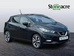 Black Used 2021 Nissan Micra Tekna Hatchback | £13,000 (Fair price)