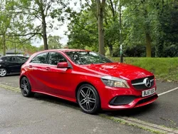 Red Used 2018 Mercedes A180 AMG line Hatchback | £9,795 (Good price)