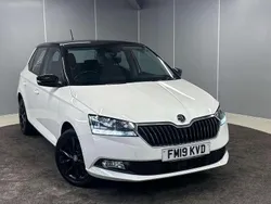 White Used 2019 Skoda Fabia Colour Edition Hatchback | £9,865 (Fair price)