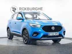 Blue Used 2022 MG ZS Exclusive Sedan | £12,990 (Fair price)