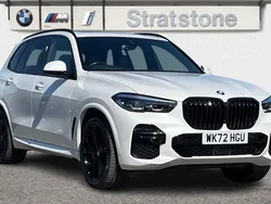 White Used 2022 BMW X5 M Sport SUV | £46,999 (A bit pricey)