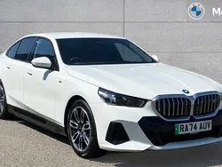 Alpine white Used 2025 BMW i5 M Sport Sedan | £54,940