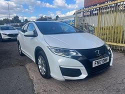 White Used 2017 Honda Civic S Estate | £6,799