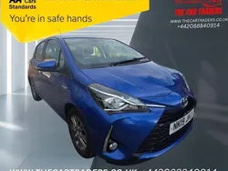 Blue Used 2019 Toyota Yaris Hybrid Hatchback | £10,788 (Fair price)