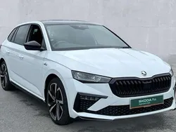 Metallic moon white Used 2024 Skoda Scala Monte Carlo Hatchback | £20,580 (Fair price)