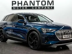 Blue Used 2020 Audi e-tron Advanced SUV | £20,490 (A bit pricey)