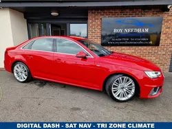 Red Used 2019 Audi A4 S-Line Sedan | £10,990 (Fair price)