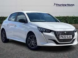 White Used 2022 Peugeot 208 Active Premium Hatchback | £11,000 (Fair price)
