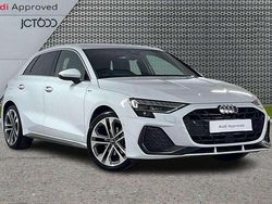White Used 2025 Audi A3 S-Line Hatchback | £29,648 (A bit pricey)