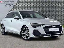 White Used 2025 Audi A3 S-Line Hatchback | £29,648 (A bit pricey)
