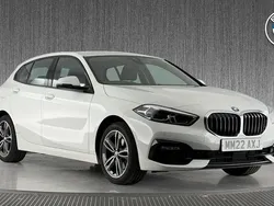 White Used 2022 BMW 118 Sport Line Hatchback | £18,799 (Fair price)