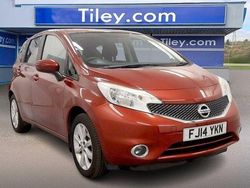 Red Used 2014 Nissan Note Acenta MPV | £6,490 (A bit pricey)
