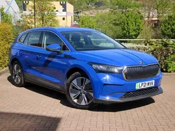 Blue Used 2021 Skoda Enyaq iV Loft SUV | £18,990 (Good price)